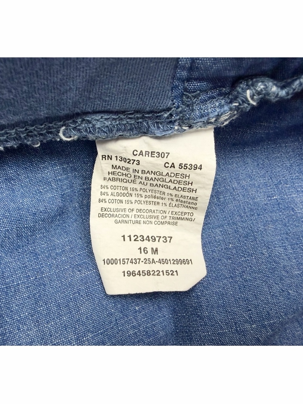 Lee Ultra Lux Comfort Flex To Go Cargo Capri Pants Blue Size 16 - Picture 6 of 8